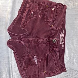 American eagle marron shorts